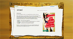 Desktop Screenshot of kathrin-schrocke.de